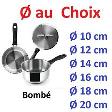 Casserole  Inox   tous feux dont induction  bombé IBILI avec bord verseur 