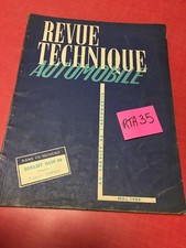Revue Technique Automobile Camions Berliet GLM 10 édition 1954 RTA pompe SIMMS
