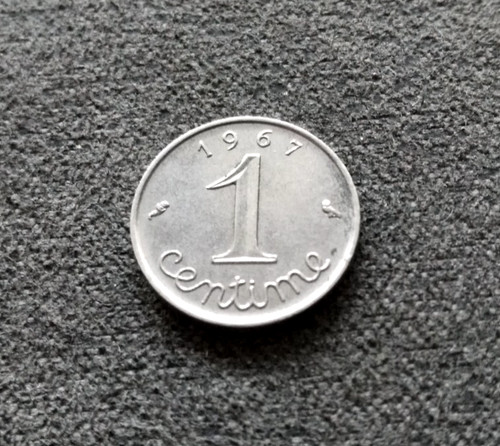 Monnaie france centime 1967 - monnaie,