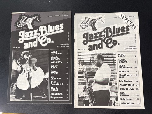 Magazine jazz blues and - jazz,,
