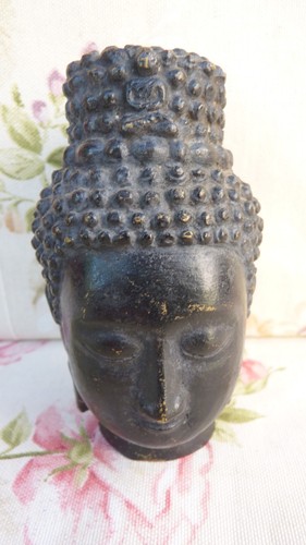 Tête bouddha ancien - tête,