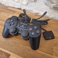 MANETTE PS2 PLAYSTATION 2 DUALSHOCK NOIRE (SCPH-10010) TBE