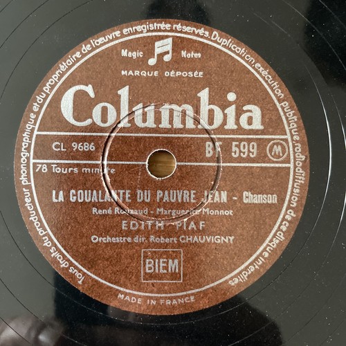 Rpm edith piaf - 78,