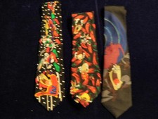 3 TAZ Looney Tunes Men's Tie