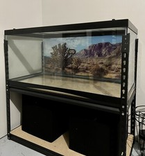 40 Gal Terrarium, Stand and