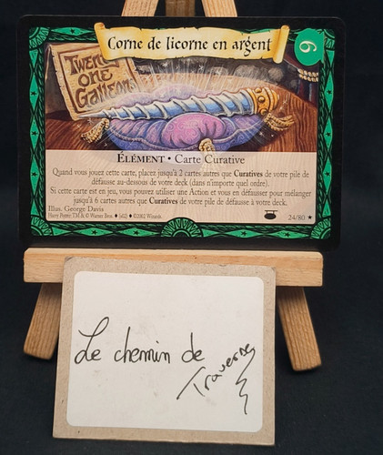 Carte jcc harry potter corne - -,
