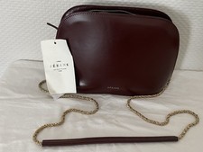 SEZANE Sac À Main BORDEAUX GLACÉ NEUF