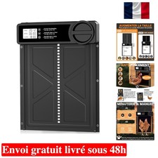 INNOLAND Grande Porte de Poulailler avec Minuterie - Moteur Amélioré 2025