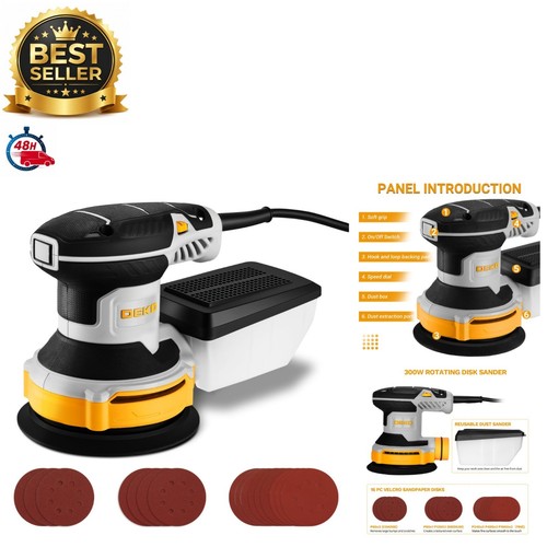 Dekopro ponceuse orbitale 300w - ponceuse,