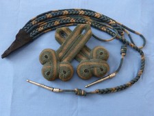 Epaulettes et aiguillettes de sous-officier Gendarmerie XIXème