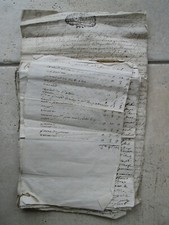 DOCS MS 1720/23 : Chicane d'héritages terres du bailliage de BAYEUX (Normandie)