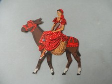 OBJET PUBLICITAIRE BARTISSOL GITANE SUR UN CHEVAL ANIME