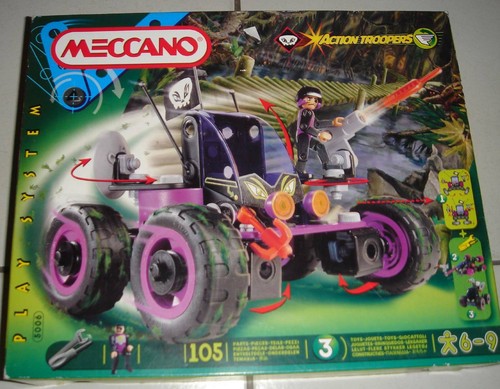 Coffret meccano action - coffret,