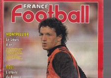FRANCE FOOTBALL N°2254 LA SUPERCOPA / LOUIS NICOLLIN / AFFAIRE MARADONA / WURTZ