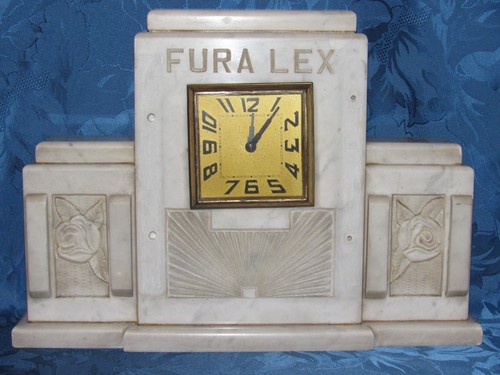 10e18 ancienne horloge marbre - ancienne,