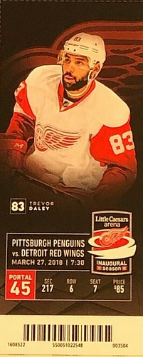 Red wings 2018 nhl - nhl, stub