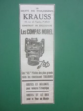 7/1933 PUB KRAUSS COMPAS MOREL