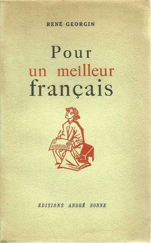 Pour meilleur francais - un,