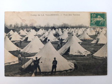 1 CPA - 14/18 - Camp de la Valbonne - Vue des tentes