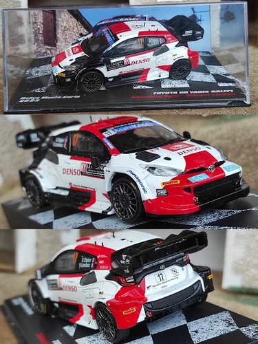 Toyota yaris rally - 1/43,