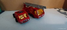 CAMION FIRE TENDER + TRACTEUR  POMPIERS MATCHBOX Lesney England  1/60è