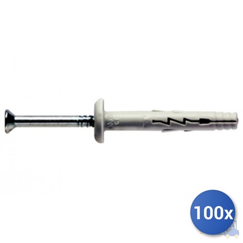 100x maurer goujon pour placo - pour,