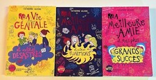 Catherine Wilkins 3 livres MA VIE GENIALE - MA MEILLEURE AMIE romans jeunesse