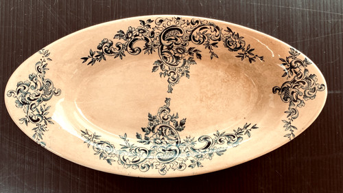 Ancien petit plat faience - petit,