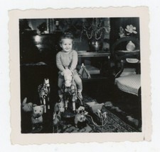 snapshot PHOTO, Noël Monteux Jojo cheval en bois jouet toy