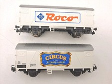 ROCO HO LOT 2 WAGONS