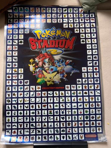 Poster pokémon stadium - poster, 2