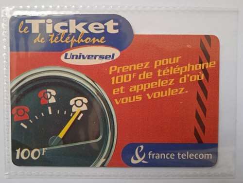 Ticket téléphone france - ticket,