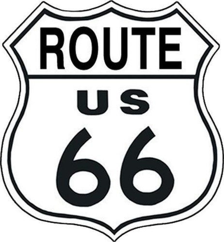 Tin signs route 2 - 12, x