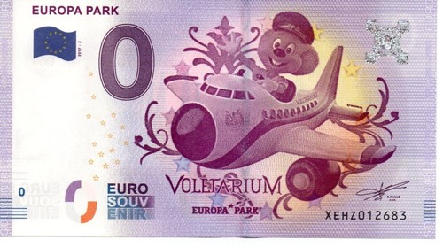 Billet euro souvenir - souvenir,