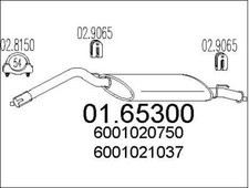 SILENCIEUX ARRIèRE RENAULT