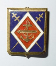 INSIGNE 1° REGIMENT D'ARTILLERIE COLONIALE - 1° RAC - Drago