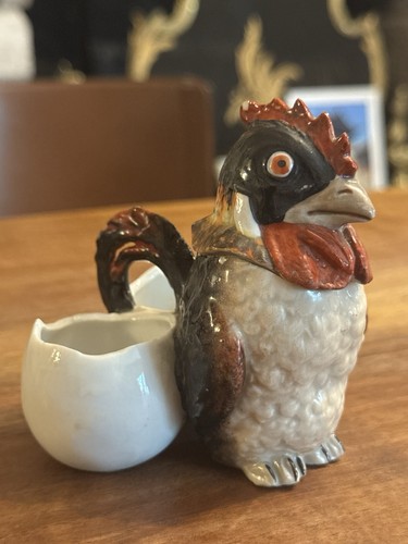 Moutardier salerons porcelaine - moutardier,