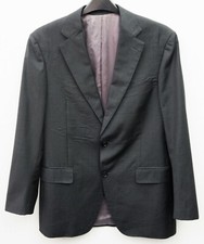 Veste Blazer Sui Rayée Grise