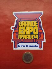 Ancien Autocollant Sticker