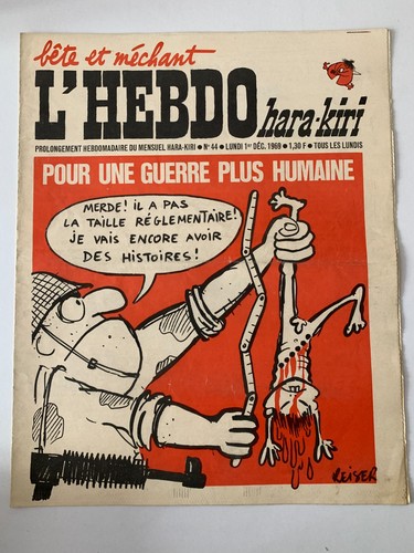 Hara kiri hebdo du - hebdo,