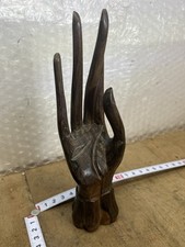Sculpture Main En Bois Pièce Unique ,  rare Réf N.70.3