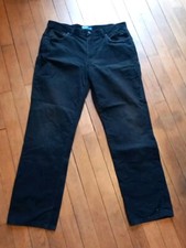 Polo by ralph Lauren  pants pantalon w36 L36 velours noir jeans 