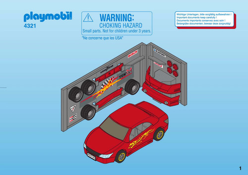 Playmobil voiture atelier - playmobil,