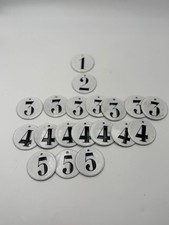 Lot Plaques Émaillées