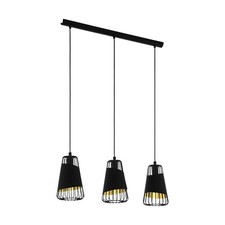 Lustre Moderne Design Noir Et