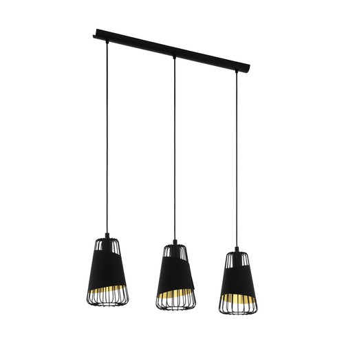 Lustre moderne design noir - lustre,