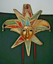 MASQUE VÉNITIEN DE CARNAVAL FABRIQUE  A LA MAIN "BEBA"