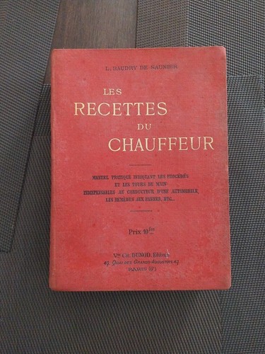 Les recettes chauffeur - les,