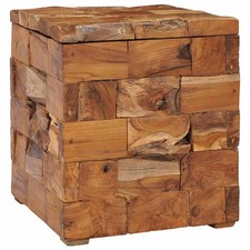 Bois de Teck Massif Tabouret