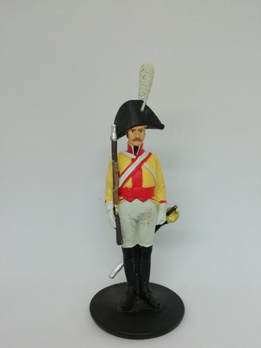 Figurine plomb peint 75mm - plomb,